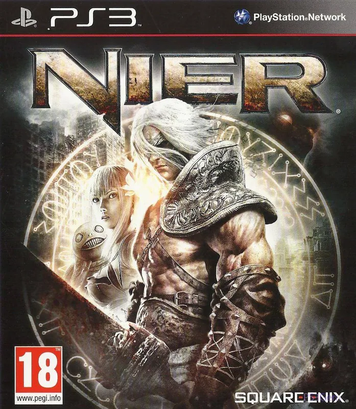 Europe box art for NieR