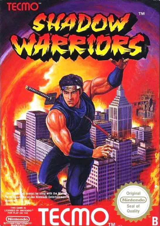 Europe box art for Shadow Warriors