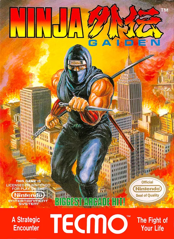 North America box art for Ninja Gaiden
