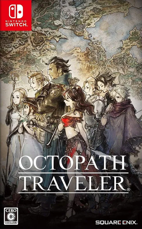 Japan box art for オクトパストラベラー