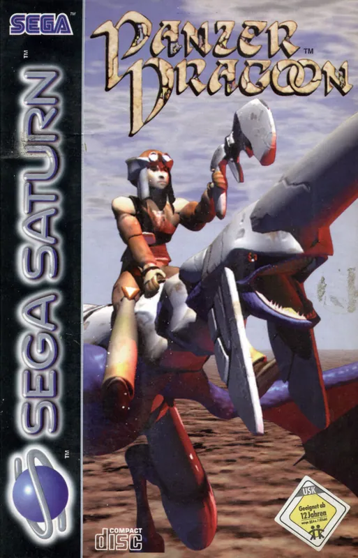 Europe box art for Panzer Dragoon