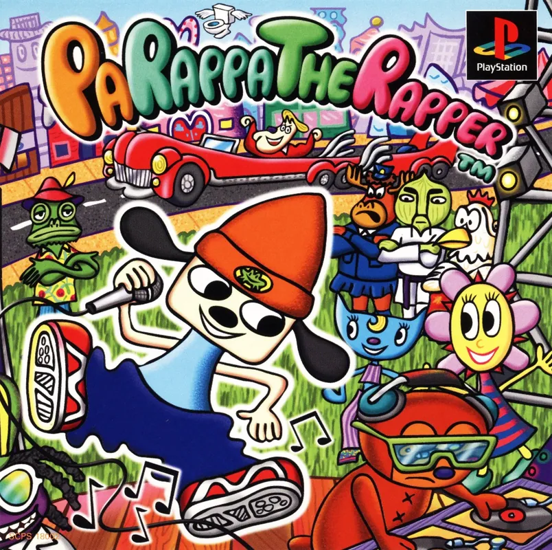 Japan box art for パラッパラッパー