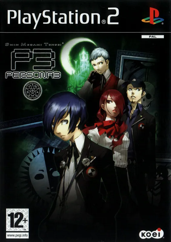 Europe box art for Shin Megami Tensei: Persona 3