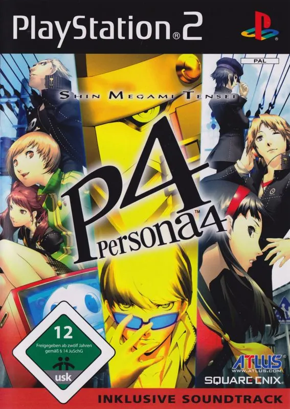 Europe box art for Shin Megami Tensei: Persona 4