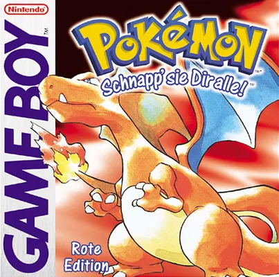 Europe box art for Pokémon Red / Blue