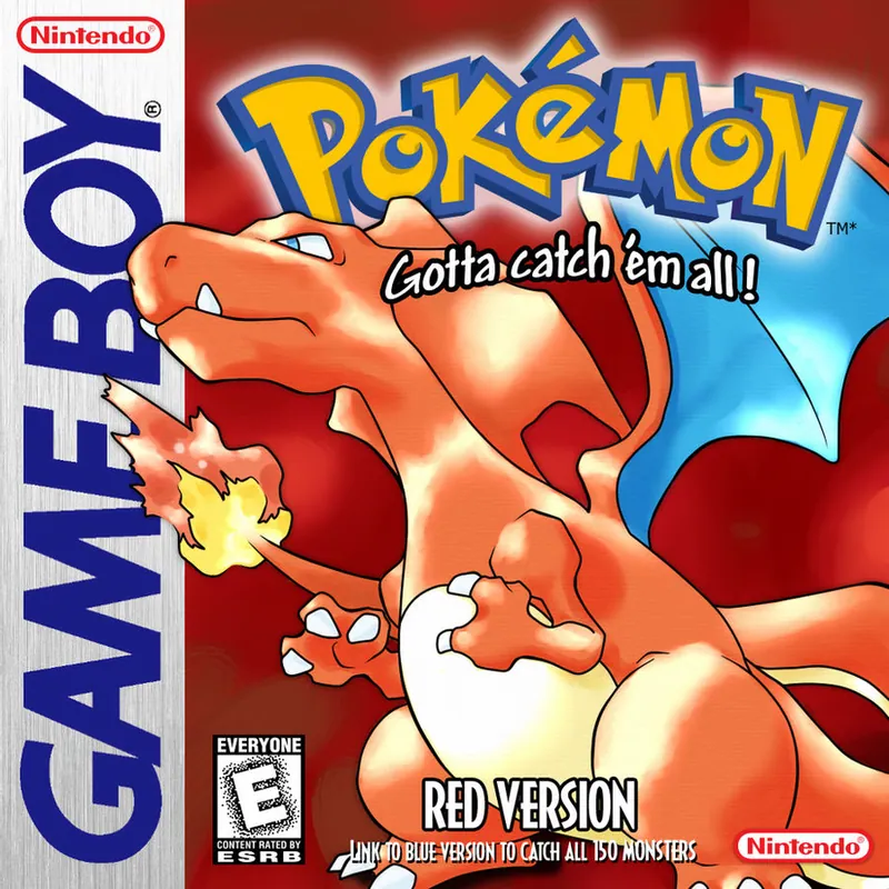 North America box art for Pokémon Red / Blue