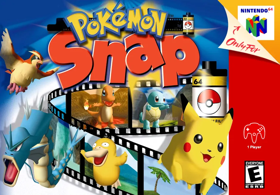 Europe box art for Pokémon Snap