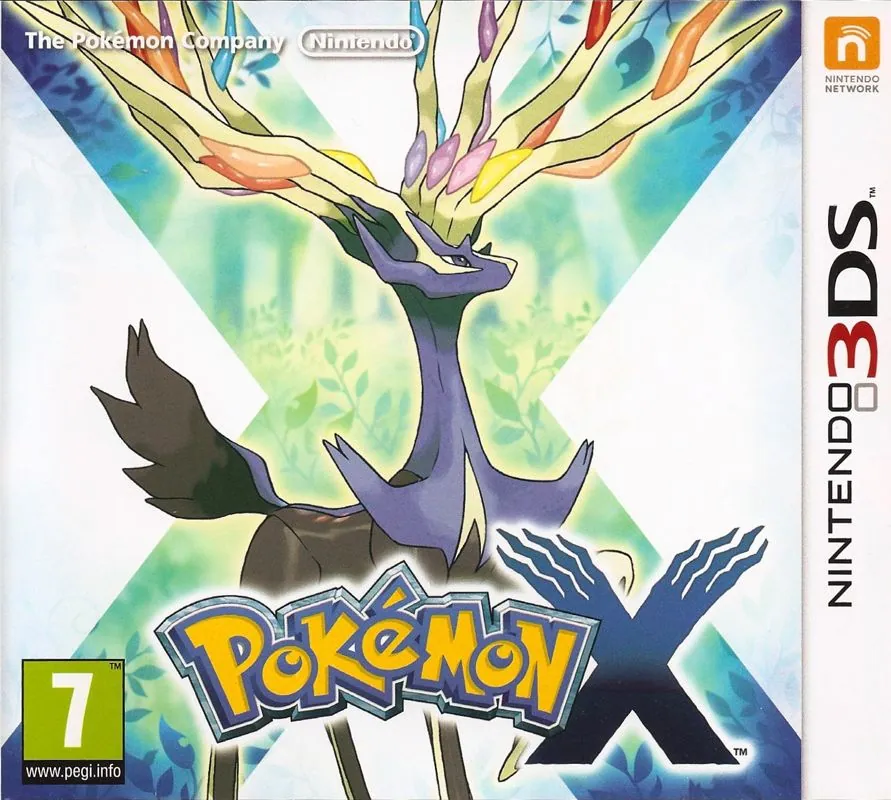 Europe box art for Pokémon X