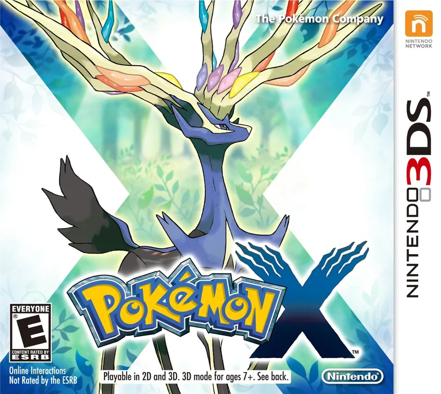 North America box art for Pokémon X