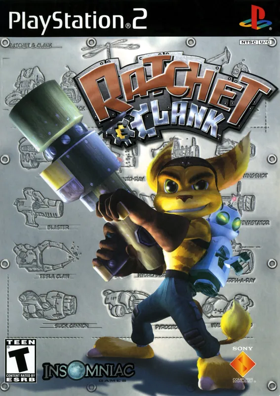 North America box art for Ratchet & Clank