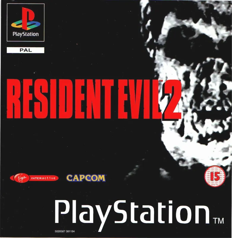 Europe box art for Resident Evil 2