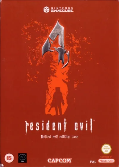 Europe box art for Resident Evil 4