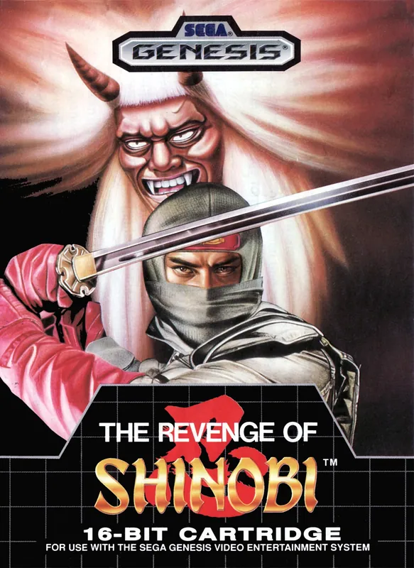 North America box art for The Revenge of Shinobi