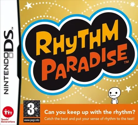 Europe box art for Rhythm Paradise