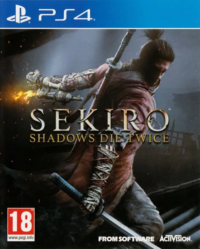 Europe box art for Sekiro: Shadows Die Twice
