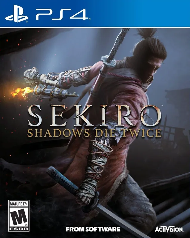 North America box art for Sekiro: Shadows Die Twice