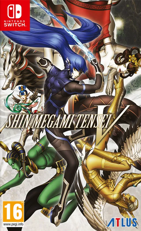 Europe box art for Shin Megami Tensei V