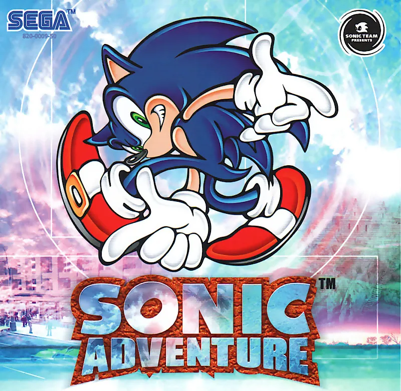 Europe box art for Sonic Adventure