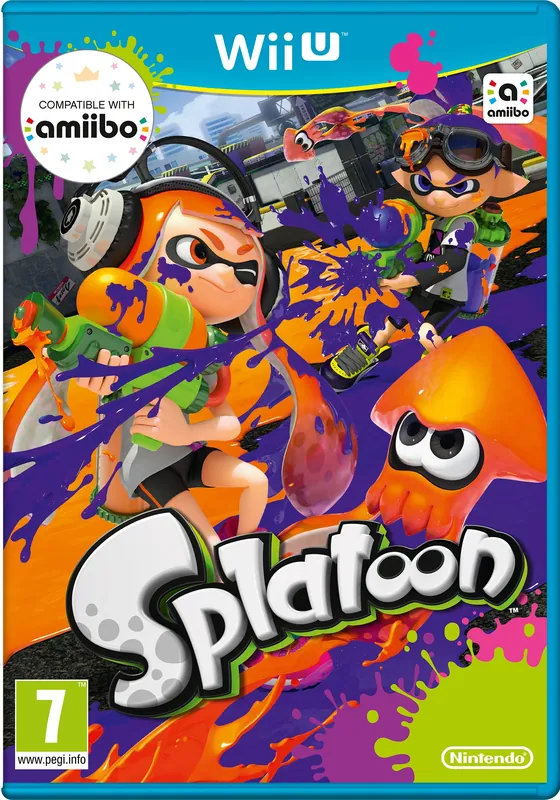 Europe box art for Splatoon