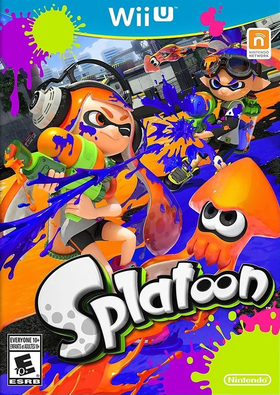 North America box art for Splatoon