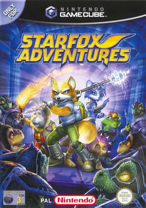 Europe box art for Star Fox Adventures