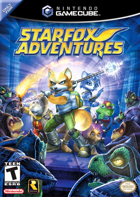 North America box art for Star Fox Adventures