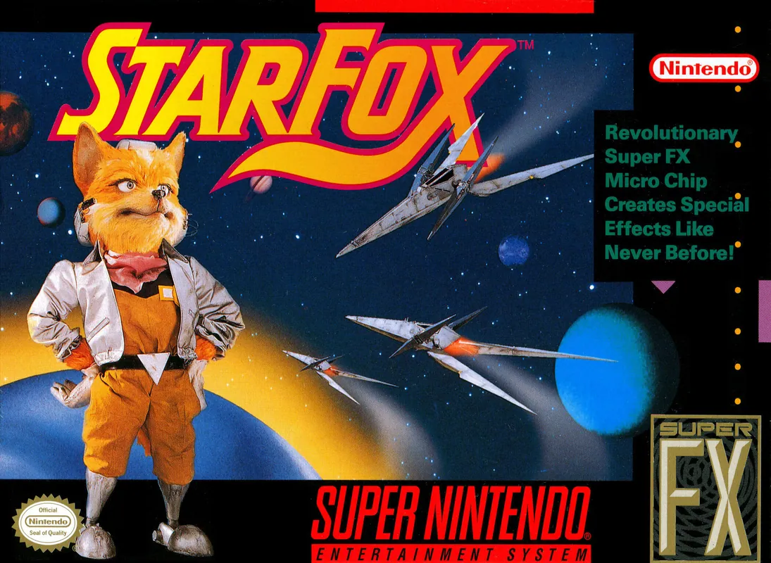 North America box art for Star Fox