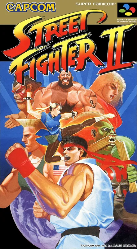 Japan box art for ストリートファイターII