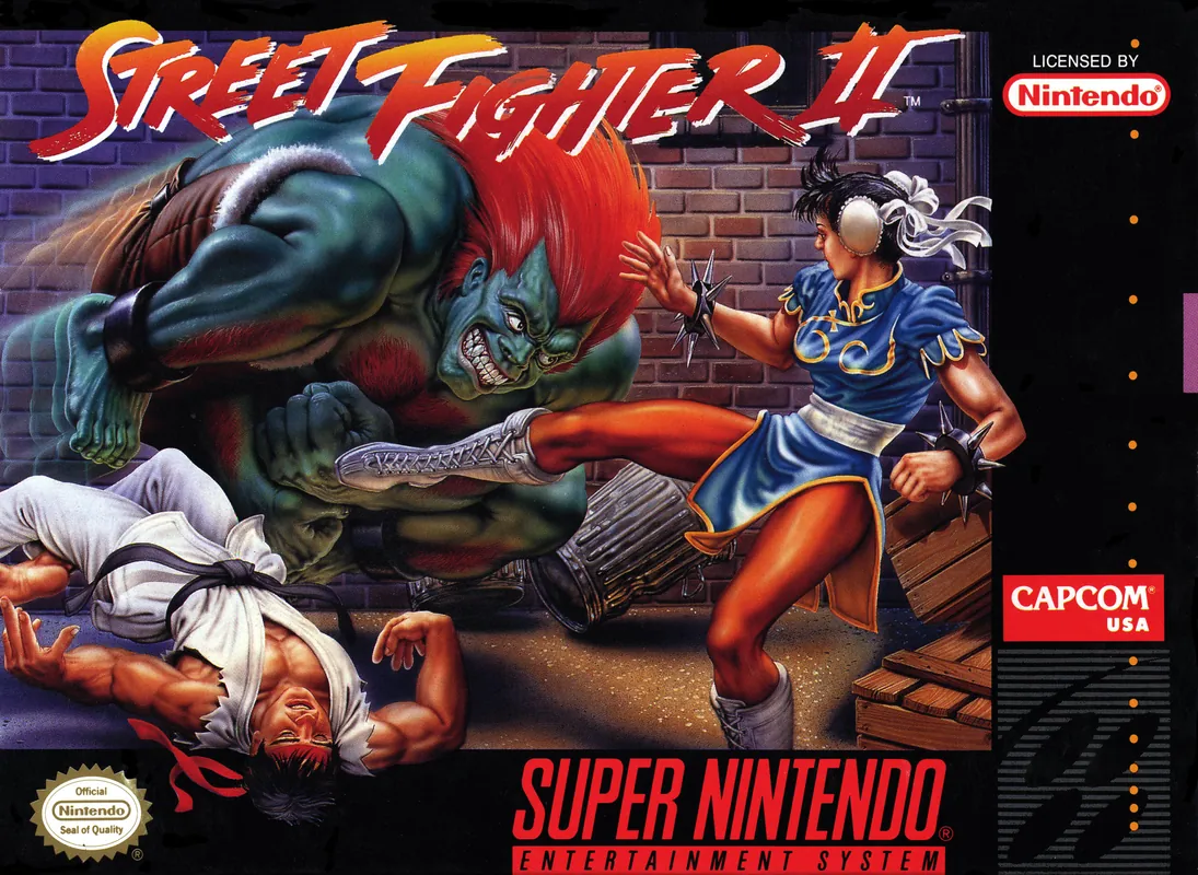 North America box art for Street Fighter II