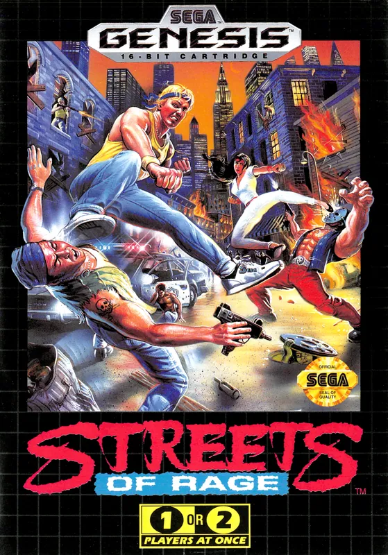 North America box art for Streets of Rage