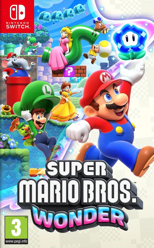 Europe box art for Super Mario Bros. Wonder