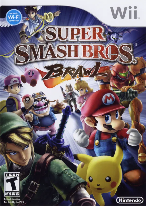 North America box art for Super Smash Bros. Brawl
