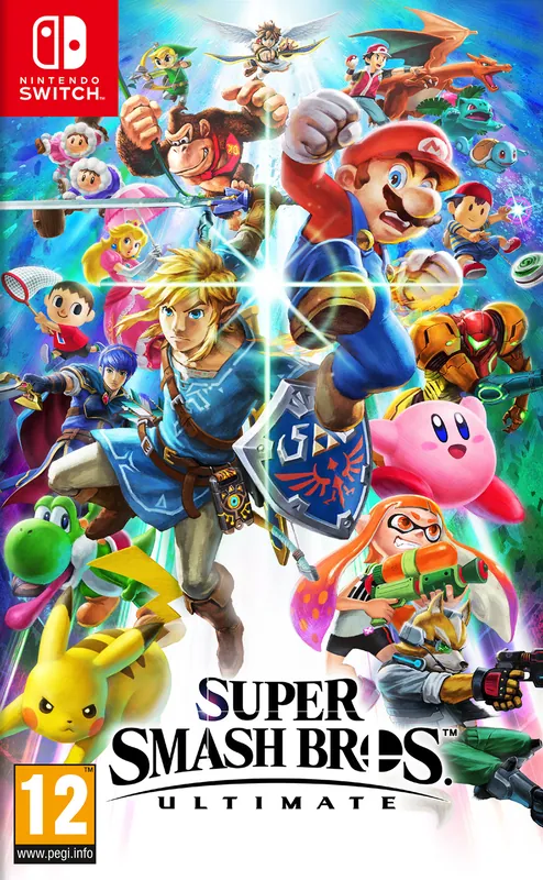 Europe box art for Super Smash Bros. Ultimate