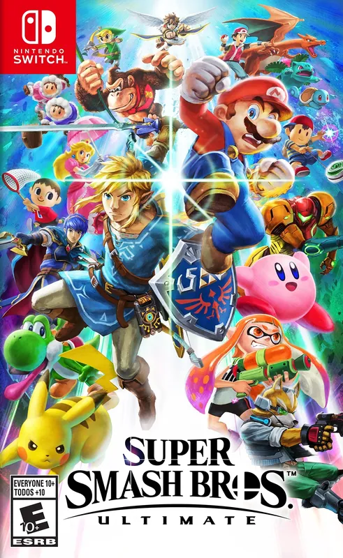 North America box art for Super Smash Bros. Ultimate