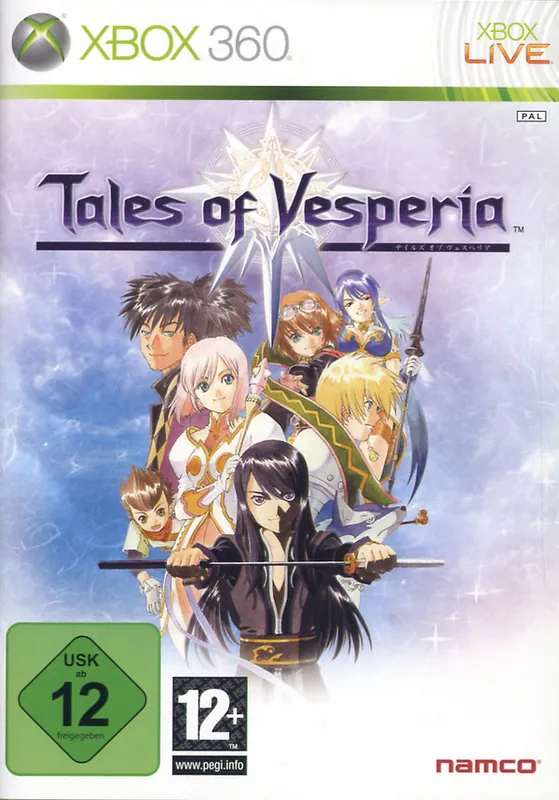 Europe box art for Tales of Vesperia