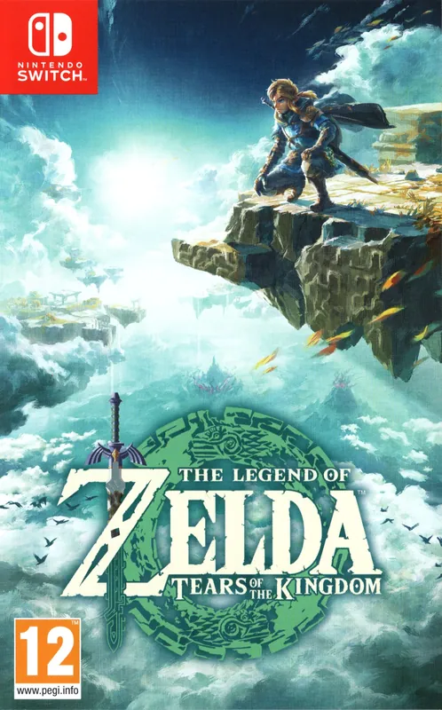 Europe box art for The Legend of Zelda: Tears of the Kingdom