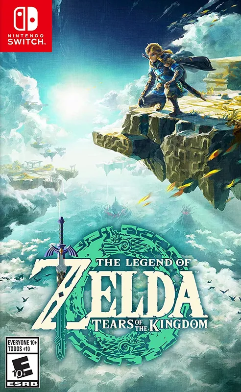 North America box art for The Legend of Zelda: Tears of the Kingdom