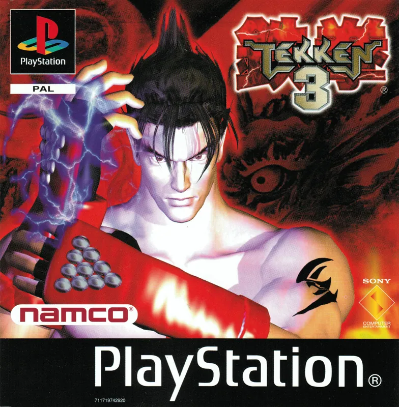 Europe box art for Tekken 3