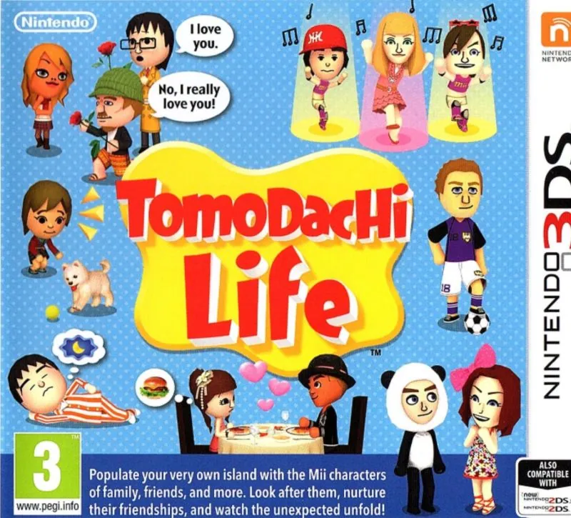 Europe box art for Tomodachi Life