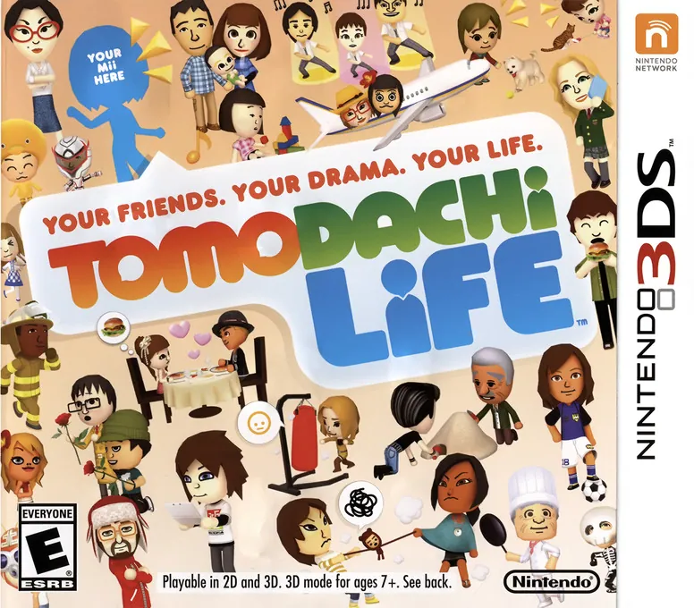 North America box art for Tomodachi Life