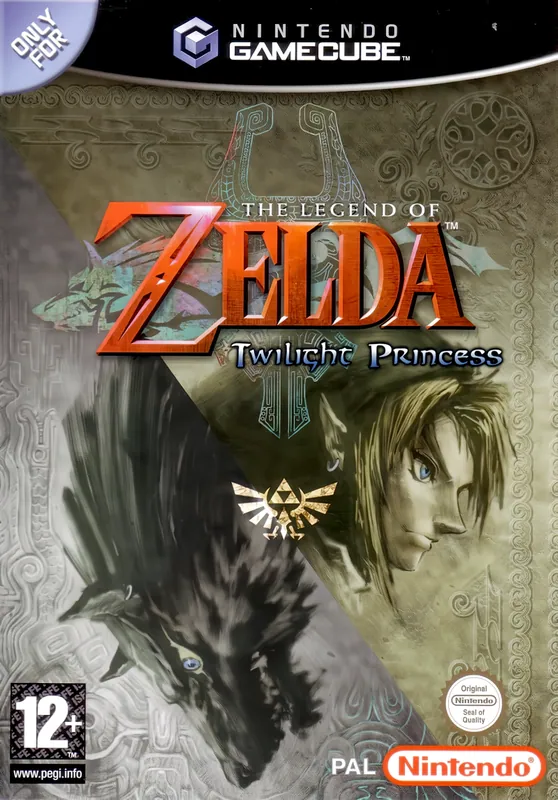 Europe box art for The Legend of Zelda: Twilight Princess