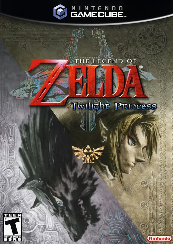 North America box art for The Legend of Zelda: Twilight Princess