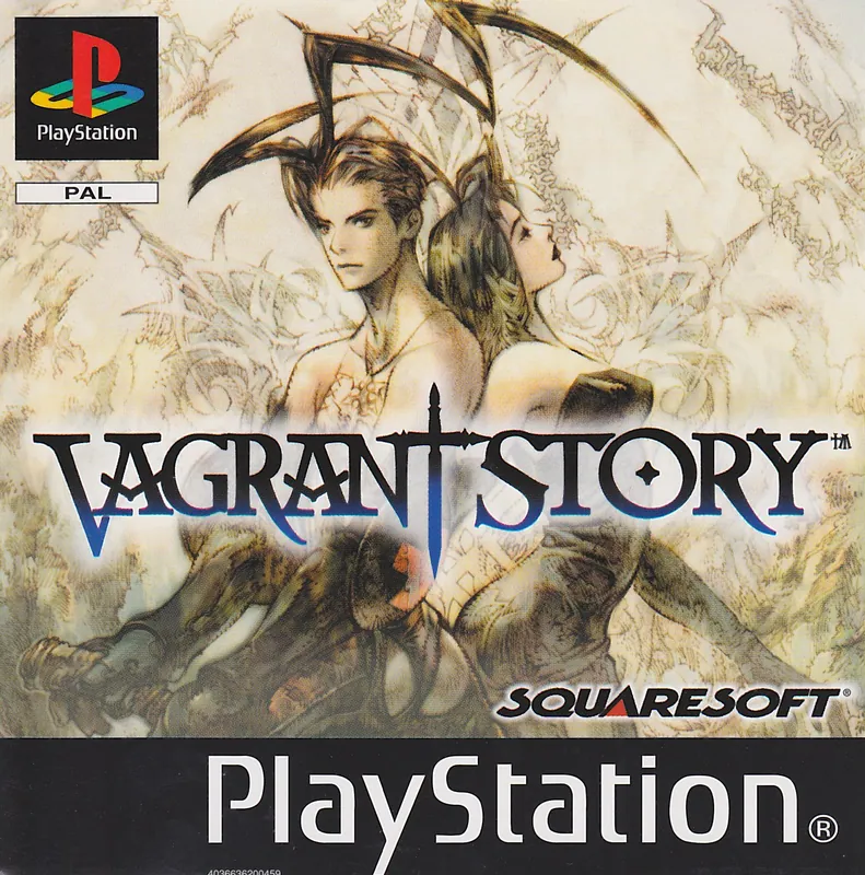 Europe box art for Vagrant Story