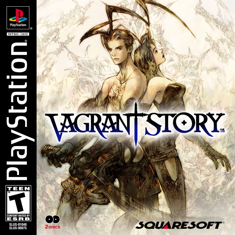 North America box art for Vagrant Story