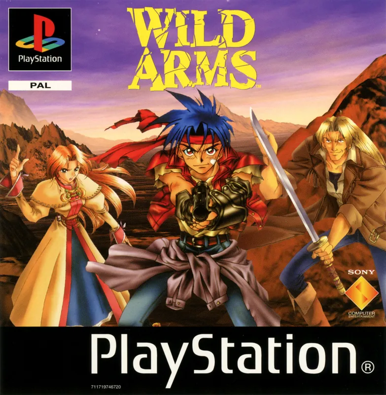 Europe box art for Wild Arms