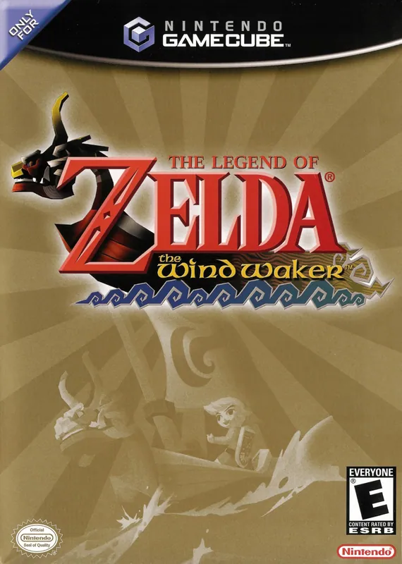 North America box art for The Legend of Zelda: The Wind Waker