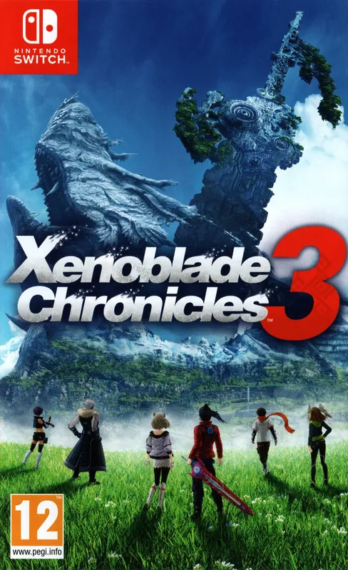 Europe box art for Xenoblade Chronicles 3