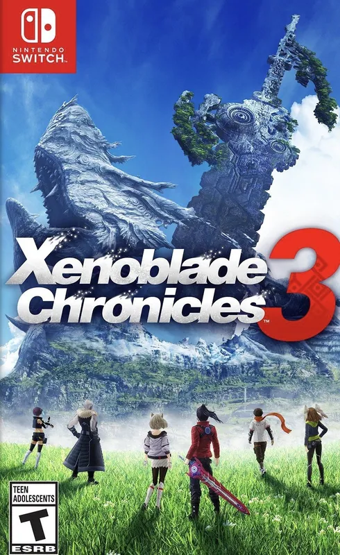 North America box art for Xenoblade Chronicles 3