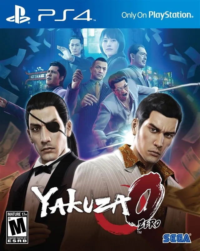 North America box art for Yakuza 0