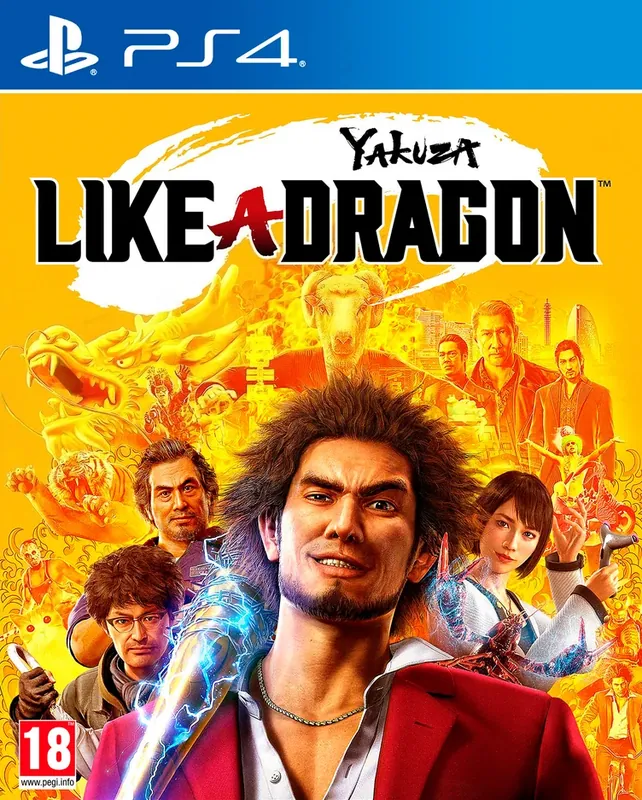 Europe box art for Yakuza: Like a Dragon